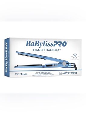 BaByliss Pro Nano Titanium Flat Iron in Blue